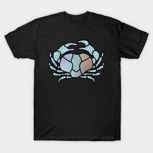 Cancer zodiac sign blue cool horoscope T-Shirt